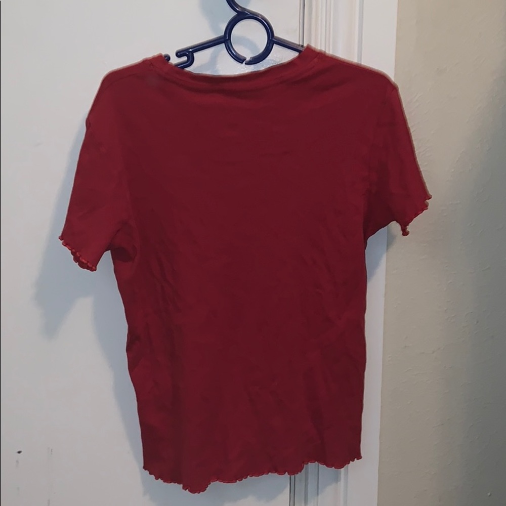 Women’s lettuce crop top
